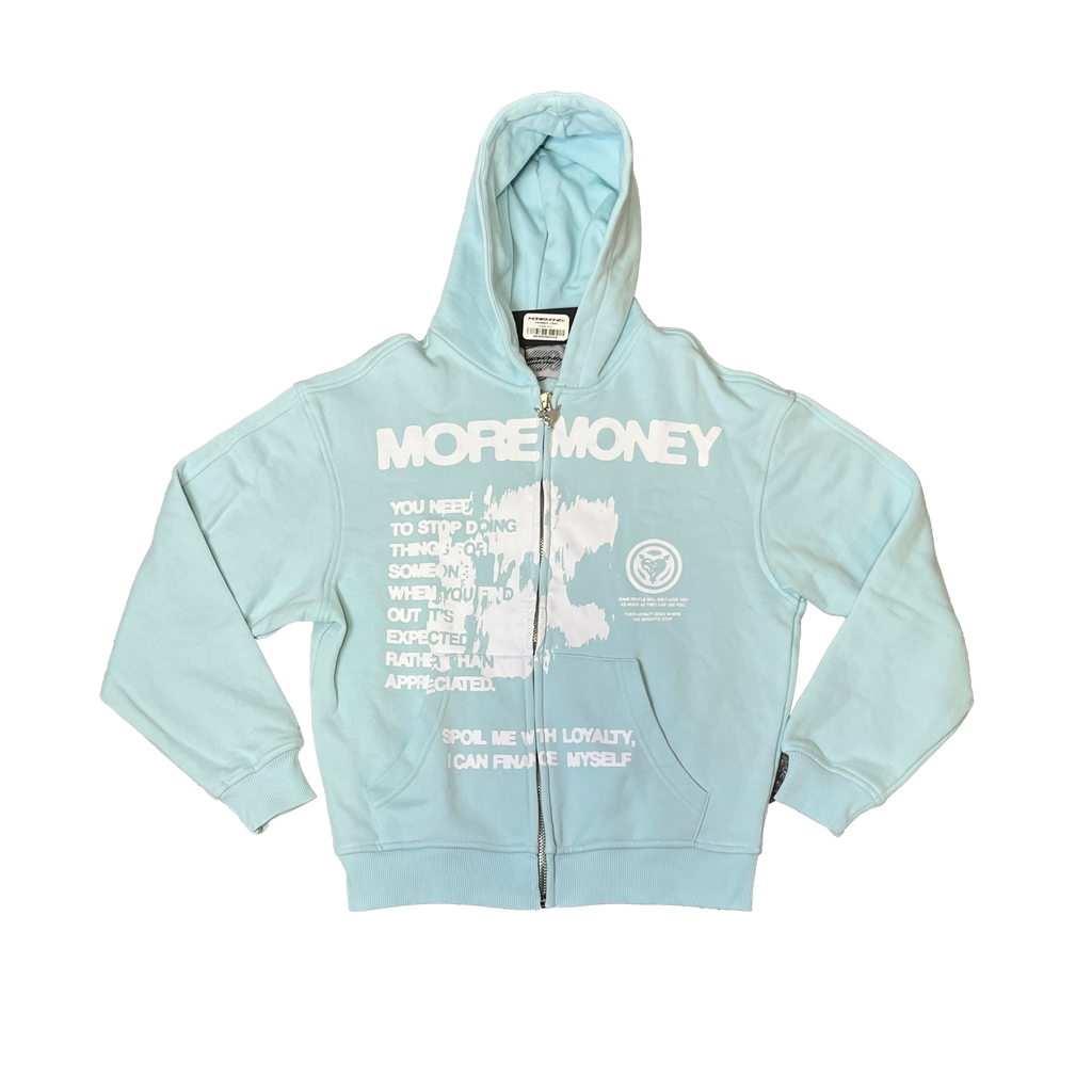 More Money More Love Zipper