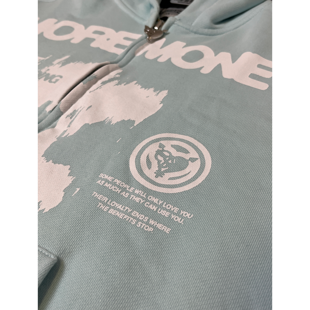 More Money More Love Zipper