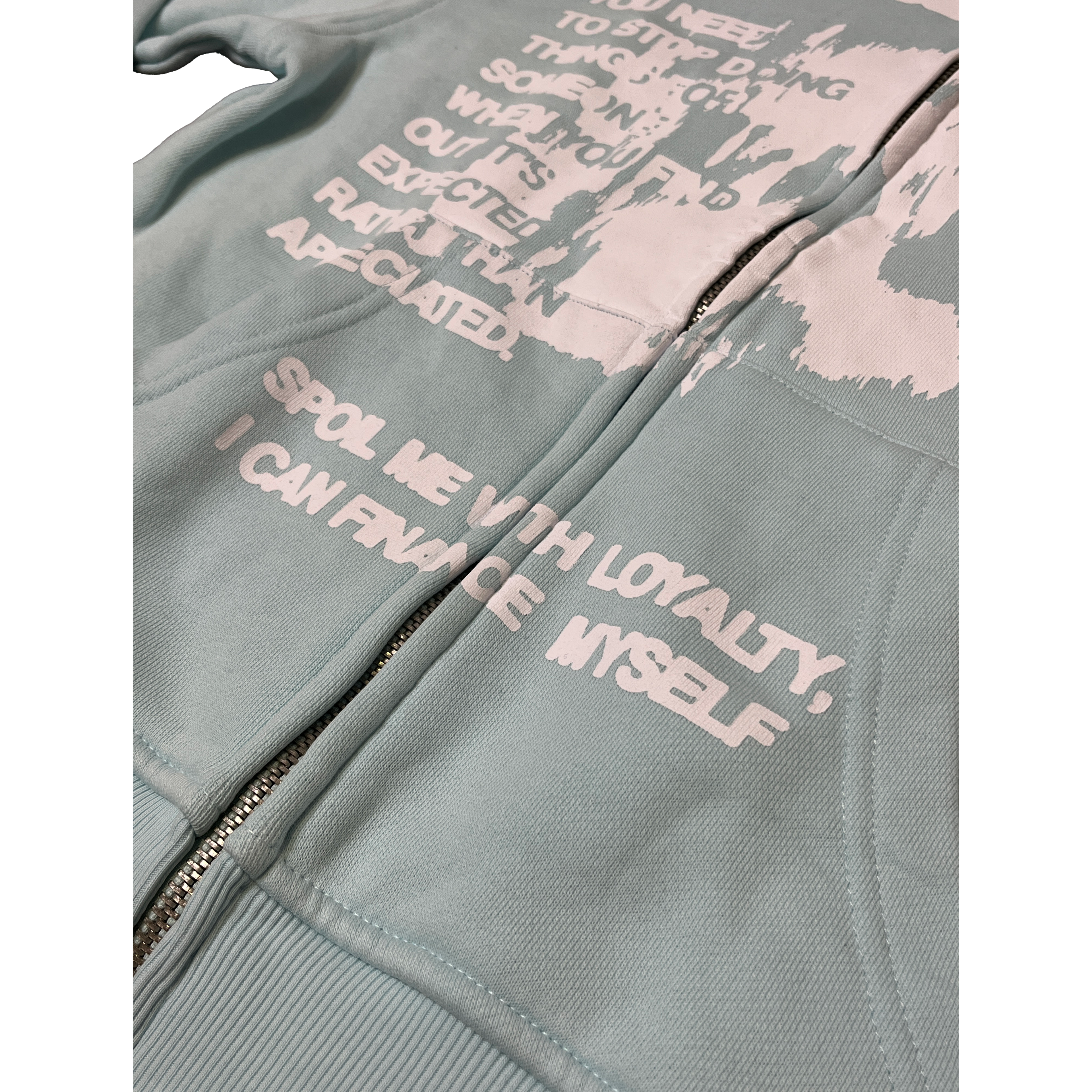 More Money More Love Zipper